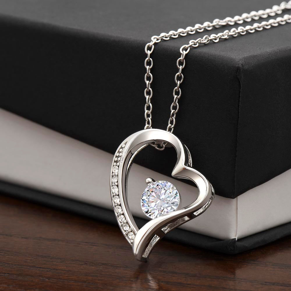 Daughter Forever Love Necklace - You Are Special To Us, From Dad & Mom