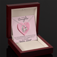 Daughter Forever Love Necklace - You Are Special To Us, From Dad & Mom