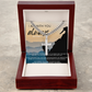 I Am With  You Always - Cuban Link Chain with Artisan Cross