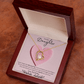 Daughter Forever Love Necklace - You Are Special To Us, From Dad & Mom - Glittering Heights
