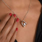 Daughter Forever Love Necklace - You Are Special To Us, From Dad & Mom - Glittering Heights