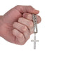 I Am With You Always - Cuban Link Chain with Artisan Cross - Glittering Heights