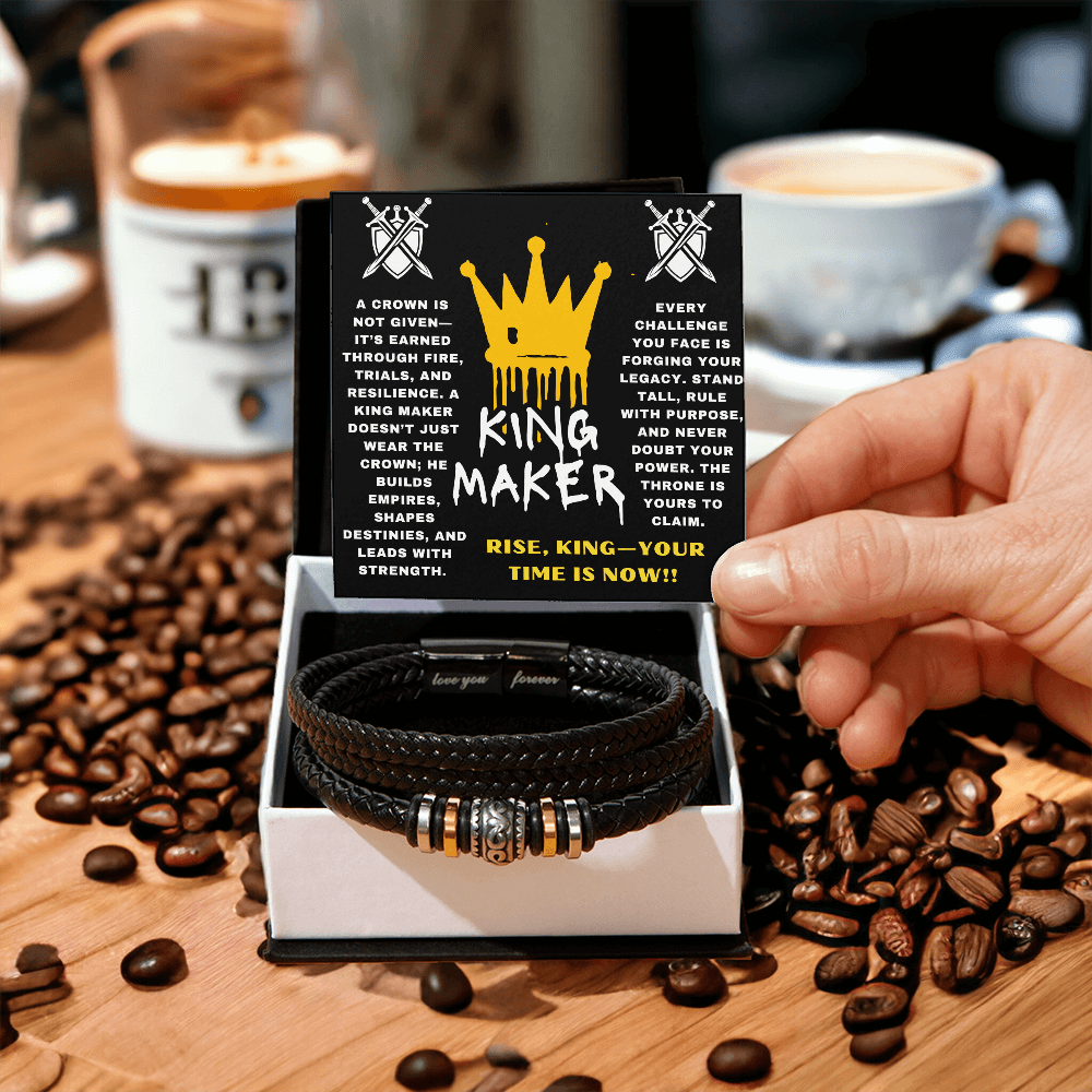 Rise King - Your Time Is Now - Love You Forever Bracelet - Glittering Heights