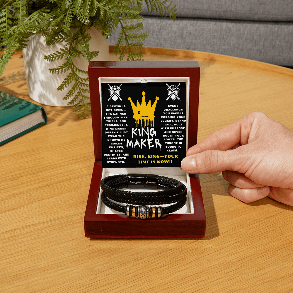 Rise King - Your Time Is Now - Love You Forever Bracelet - Glittering Heights