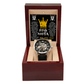 Rise, King - Your Time Is Now - Openwork Watch - Glittering Heights