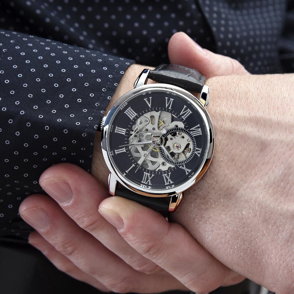 Rise, King - Your Time Is Now - Openwork Watch - Glittering Heights