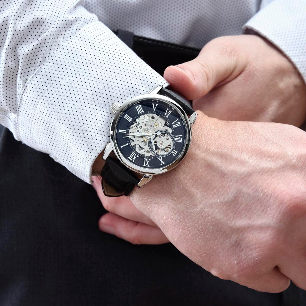 Rise, King - Your Time Is Now - Openwork Watch - Glittering Heights