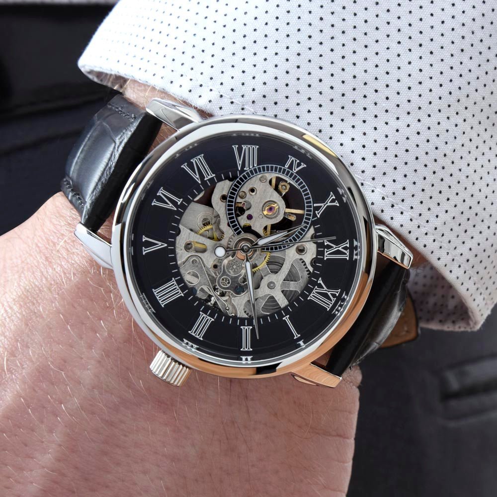 Rise, King - Your Time Is Now - Openwork Watch - Glittering Heights