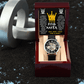 Rise, King - Your Time Is Now - Openwork Watch - Glittering Heights