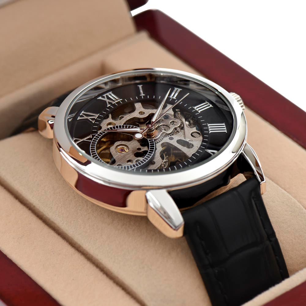 Rise, King - Your Time Is Now - Openwork Watch - Glittering Heights