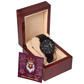 The sky is your kingdom - Black Chronograph Watch - Glittering Heights