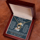 To My Amazing Mom - Always Be Your Little Girl - Forever Heart Necklace - Glittering Heights