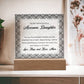 To My Awesome Daughter - LED Acrylic Plaque - Glittering Heights