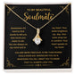 To My Beautiful Soulmate - You Are Precious - Alluring Beauty Necklace - Glittering Heights