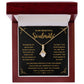 To My Beautiful Soulmate - You Are Precious - Alluring Beauty Necklace - Glittering Heights