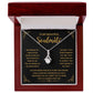 To My Beautiful Soulmate - You Are Precious - Alluring Beauty Necklace - Glittering Heights