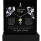 To My Beautiful Wife - Sunflower Necklace - Glittering Heights