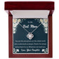 To my best mom - Thank you - Love knot necklace - Glittering Heights