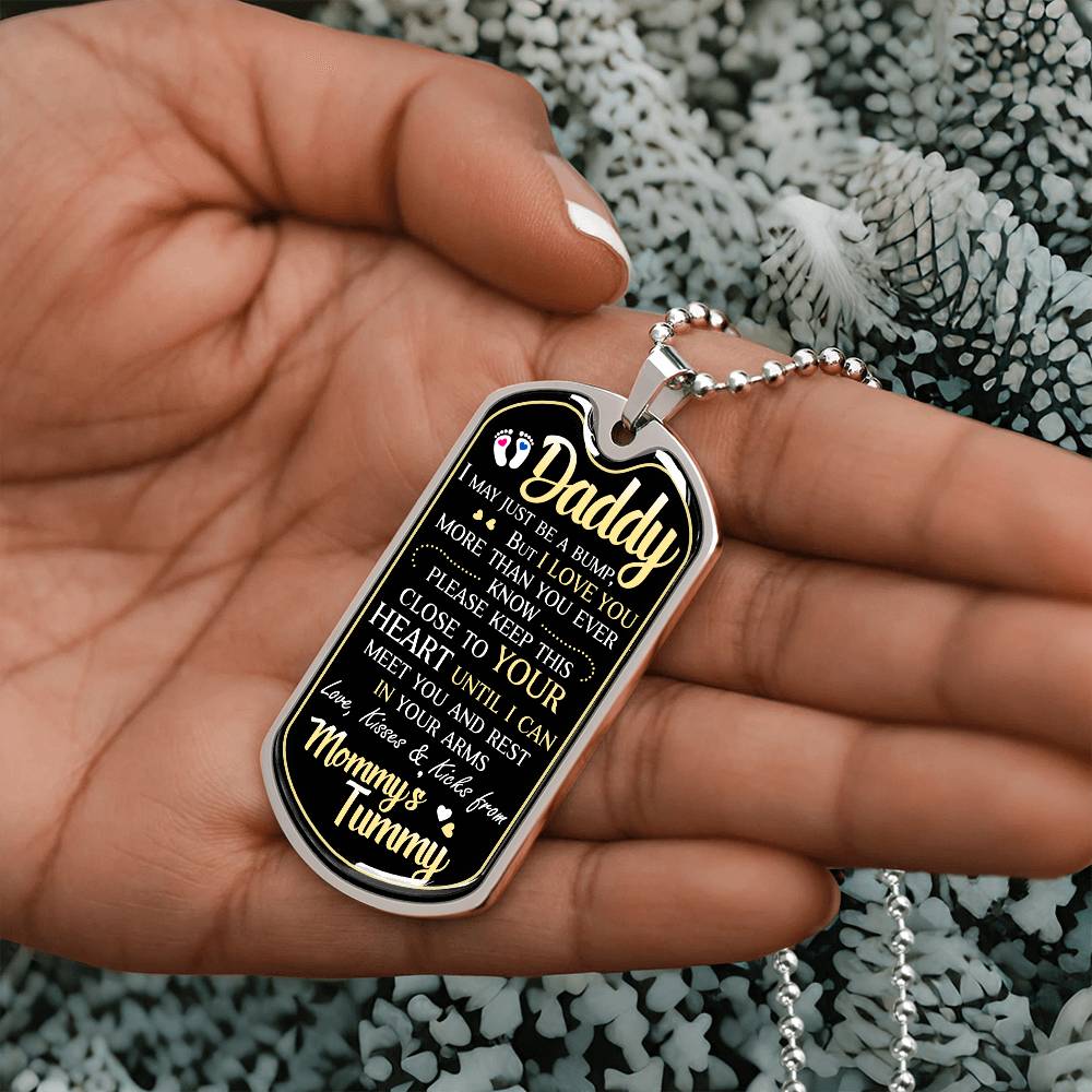 To My Dad - Love From Mommy's Tummy - Glittering Heights