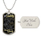 To My Dad - Love From Mommy's Tummy - Glittering Heights