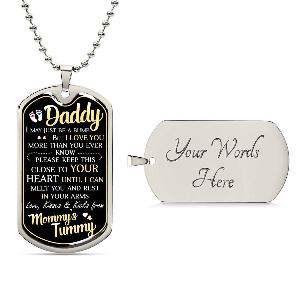 To My Dad - Love From Mommy's Tummy - Glittering Heights
