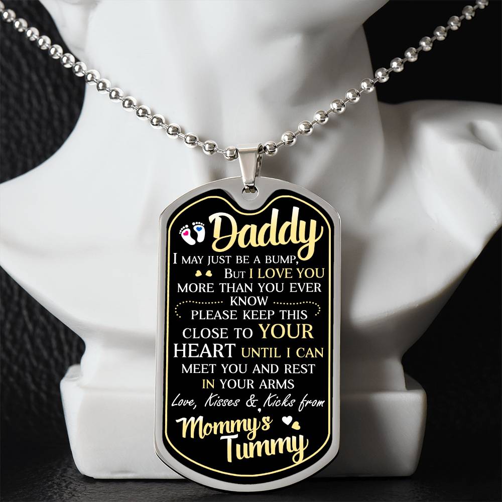 To My Dad - Love From Mommy's Tummy - Glittering Heights