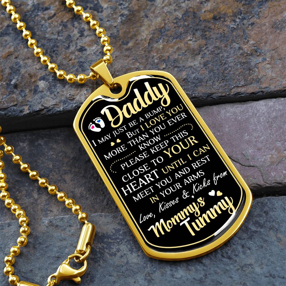 To My Dad - Love From Mommy's Tummy - Glittering Heights