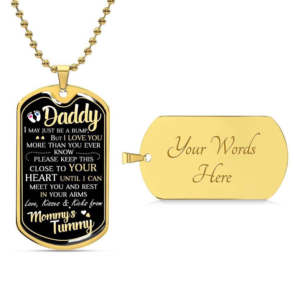 To My Dad - Love From Mommy's Tummy - Glittering Heights