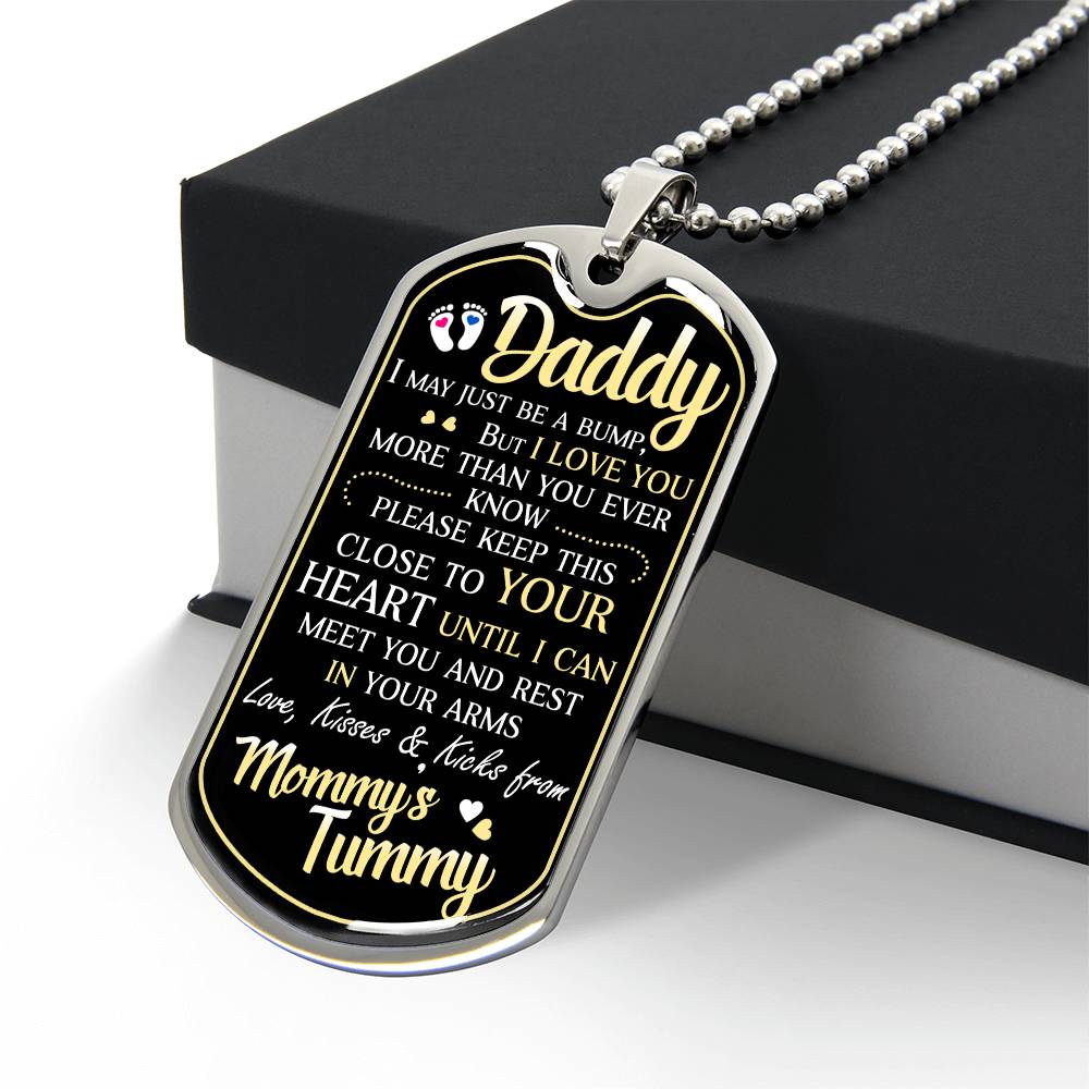 To My Dad - Love From Mommy's Tummy - Glittering Heights