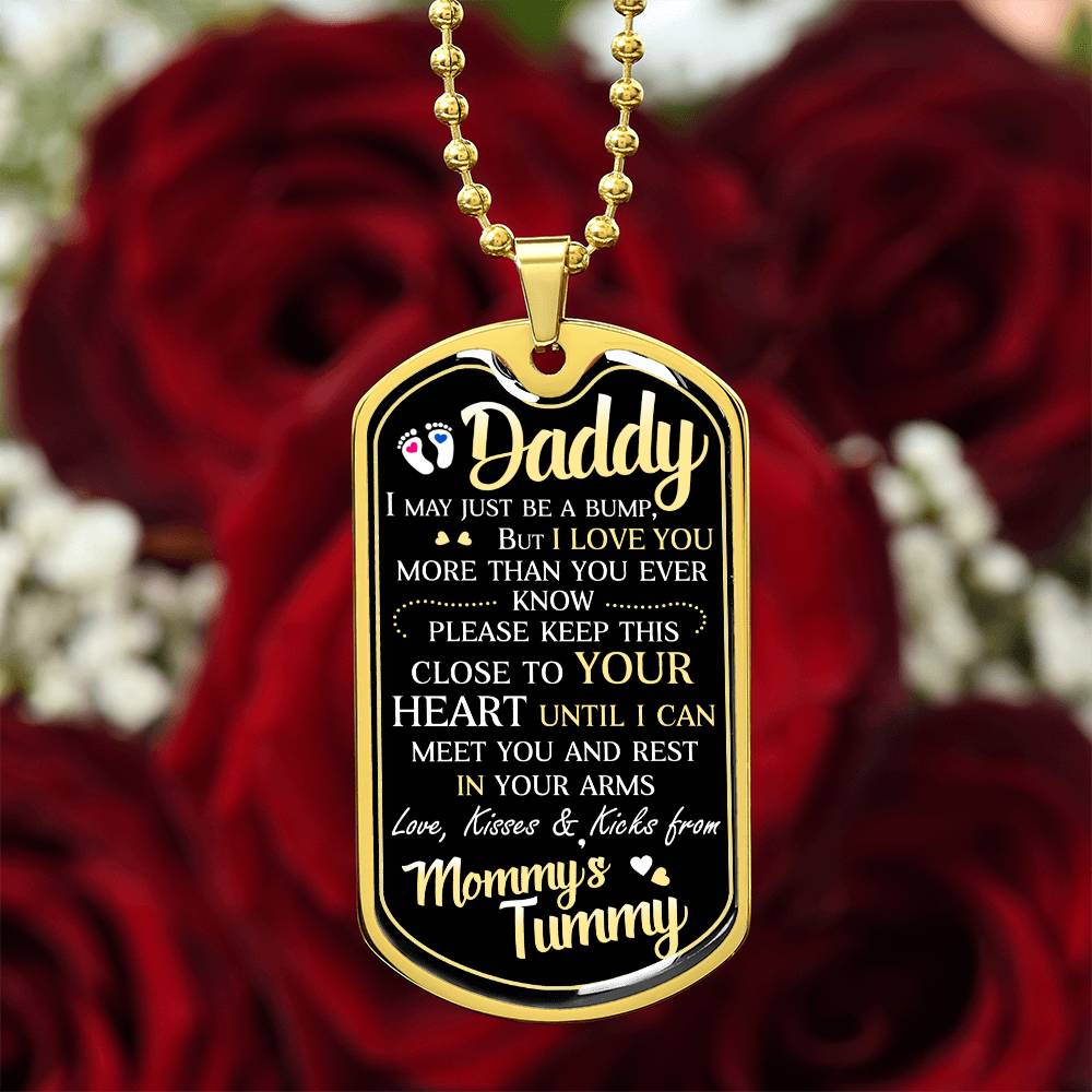 To My Dad - Love From Mommy's Tummy - Glittering Heights