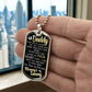 To My Dad - Love From Mommy's Tummy - Glittering Heights