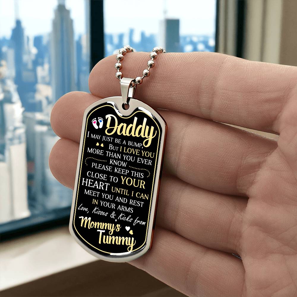 To My Dad - Love From Mommy's Tummy - Glittering Heights