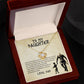 To My Daughter, You Will Never Lose - Love Knot Necklace - Glittering Heights