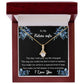To My Future Wife - The Day I Met You - Alluring Beauty Necklace - Glittering Heights