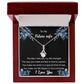 To My Future Wife - The Day I Met You - Alluring Beauty Necklace - Glittering Heights