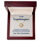 To My Granddaughter, I Love You For The Rest Of My Life - Love Knot Necklace - Glittering Heights