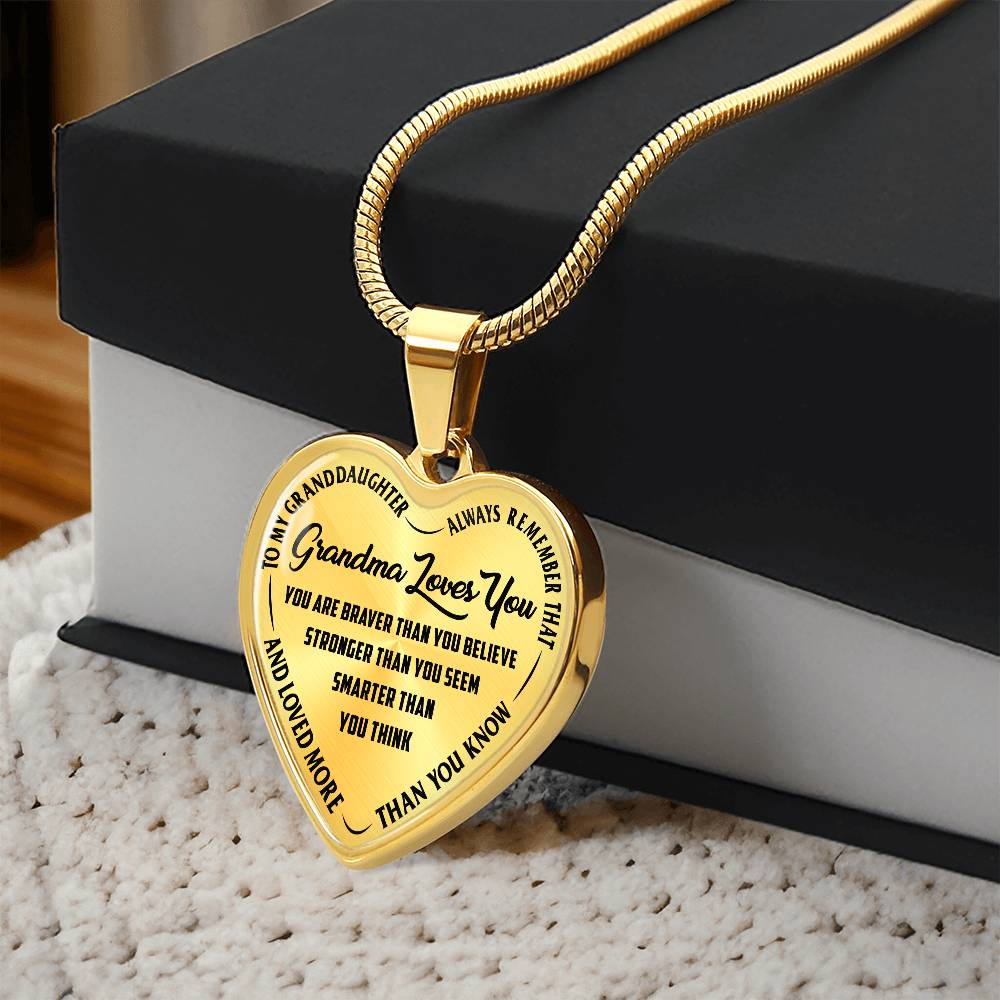 To My Granddaughter - You Are Braver, Stronger And Smarter Than You Think - Glittering Heights