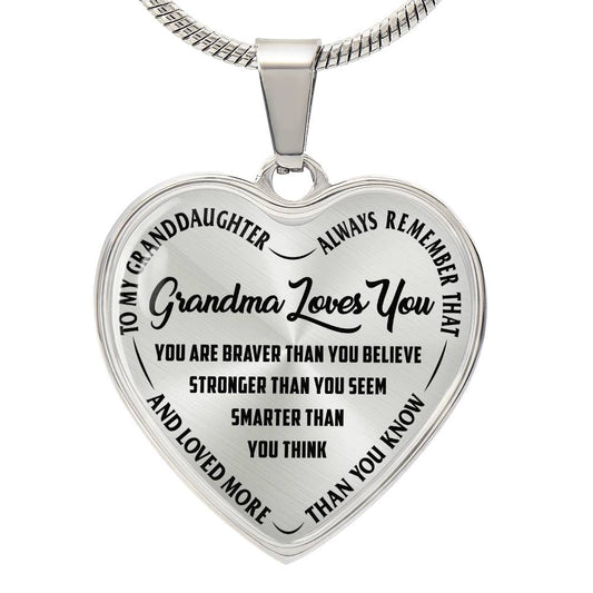 To My Granddaughter - You Are Braver, Stronger And Smarter Than You Think - Glittering Heights