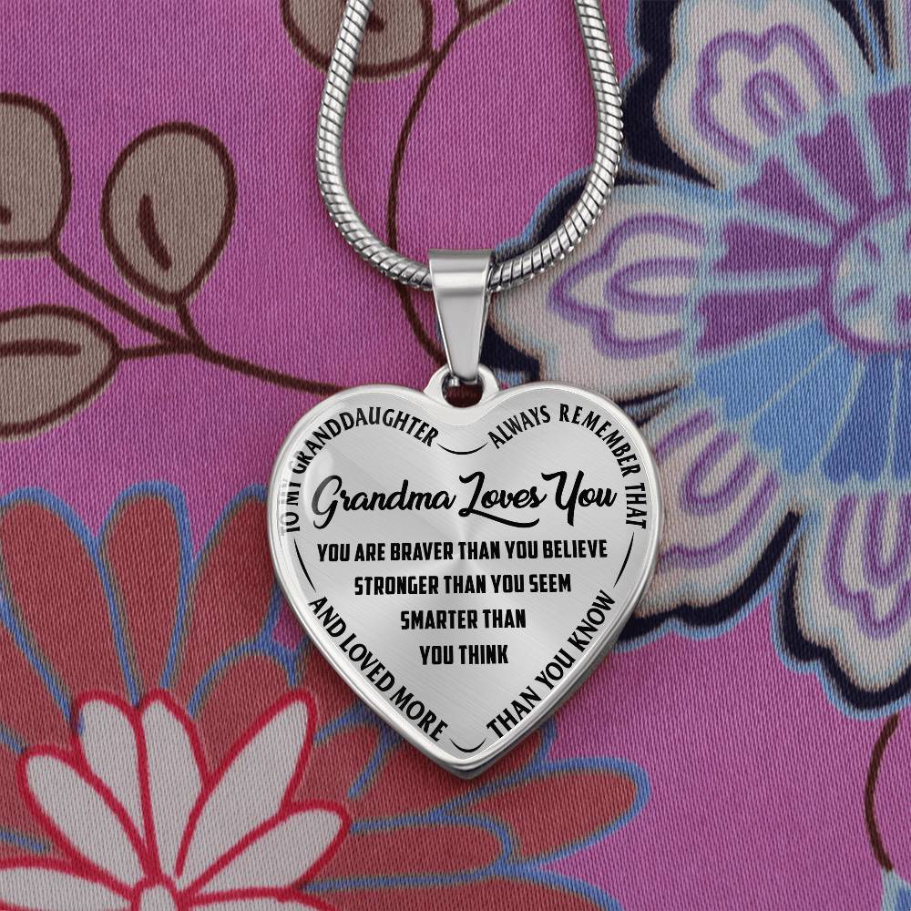 To My Granddaughter - You Are Braver, Stronger And Smarter Than You Think - Glittering Heights