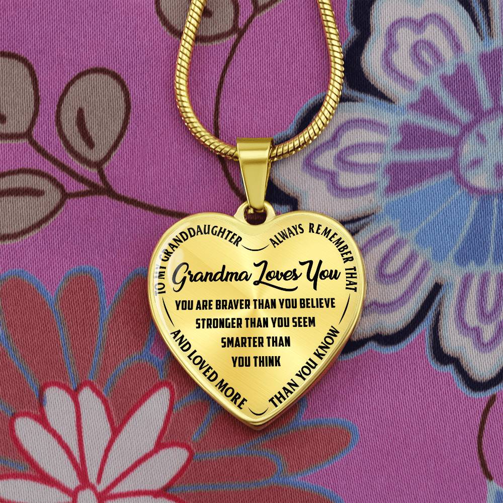 To My Granddaughter - You Are Braver, Stronger And Smarter Than You Think - Glittering Heights