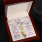 To My Mom, I Will Always Be Your Little Boy - Love Knot Necklace - Glittering Heights