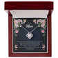 To My Mom, Thank yOU For Being My Friend - Love Knot Necklace - Glittering Heights