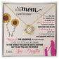 To My Mom, Thank You For Everything - Love Knot Necklace - Glittering Heights