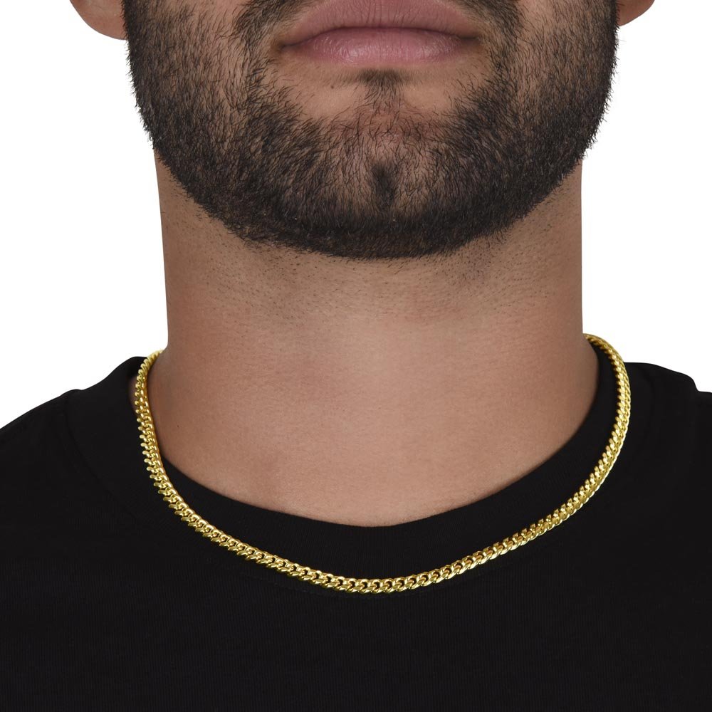 To My Son - Never Forget That I Love You - Cuban Link Chain - Glittering Heights