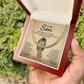 To My Son - Never Forget That I Love You - Cuban Link Chain - Glittering Heights