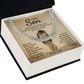 To My Son - Never Forget That I Love You - Cuban Link Chain - Glittering Heights