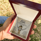 To My Son - Never Forget That I Love You - Cuban Link Chain - Glittering Heights