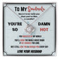 To My Soulmate - Damn Hot - Love Knot Necklace - Glittering Heights