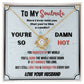 To My Soulmate - Damn Hot - Love Knot Necklace - Glittering Heights