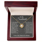 To My Soulmate, In Your Heart I Found My Love - Love Knot Necklace - Glittering Heights